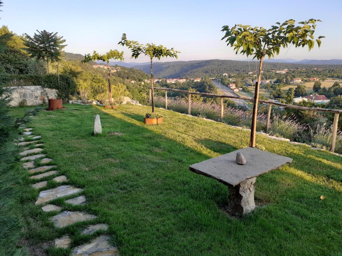 Apartmaji In Sobe Odlicna Hisa Stanjel Bagian luar foto